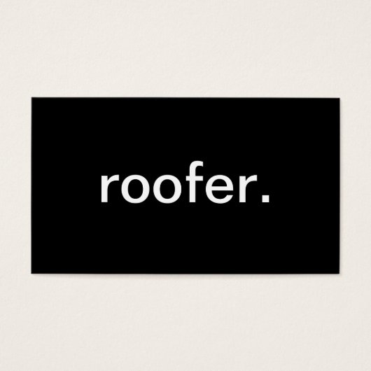 Roofer (Front)