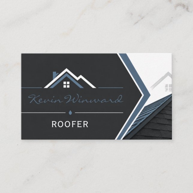 Roofer Business Card (Front)