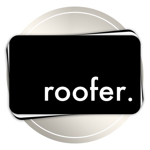 roofer business card