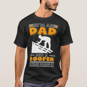 Roofer  Construction Honest Working American Fearl T-Shirt