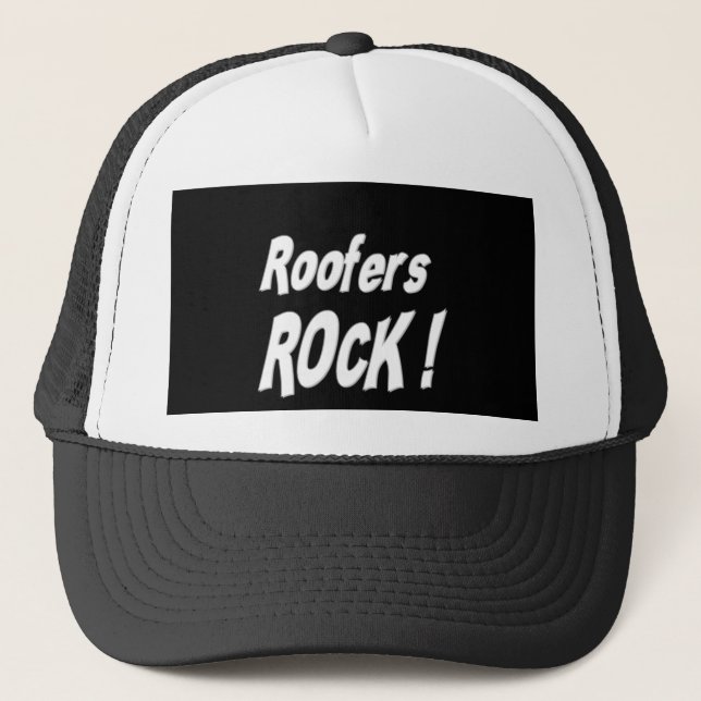 Roofers Rock! Hat (Front)