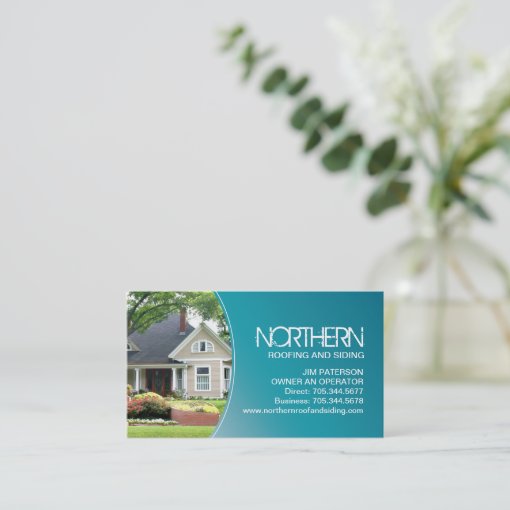 Roofing and Siding Business Card Zazzle