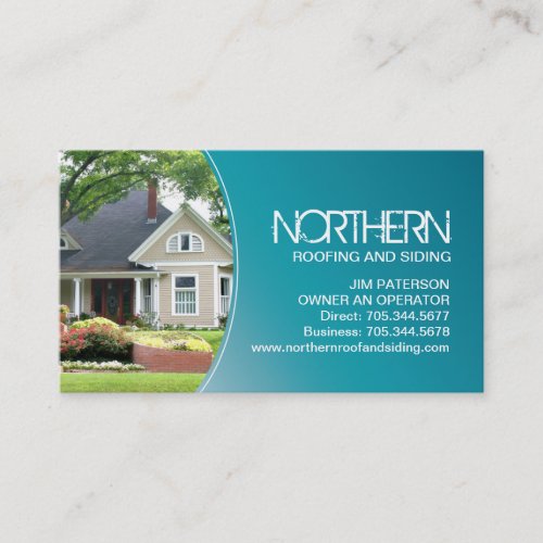 Roofing and Siding Business Card