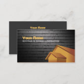 Roofing and Siding Contractor Business Cards (Front/Back)