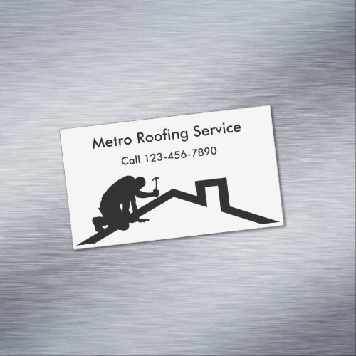 Roofing Business Card Magnets