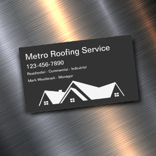 Roofing Business Card Magnets
