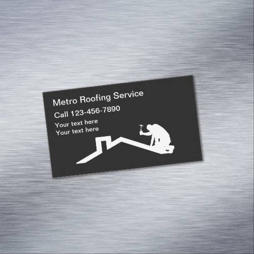 Roofing Business Card Magnets New Design