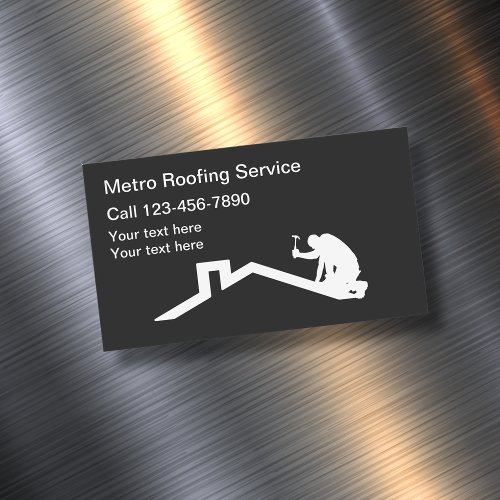 Roofing Business Card Magnets New Design