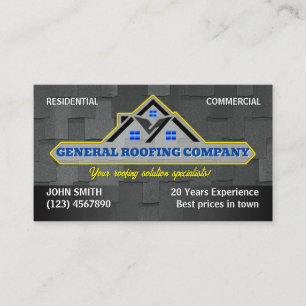 Roofing Business cards
