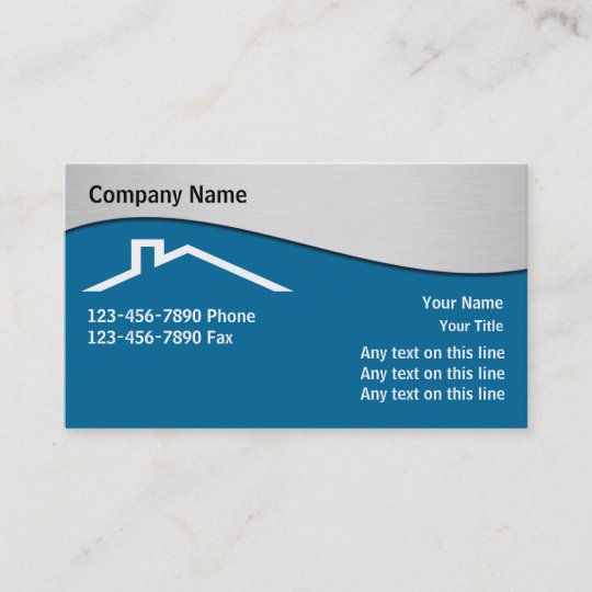Roofing Business Cards | Zazzle.com