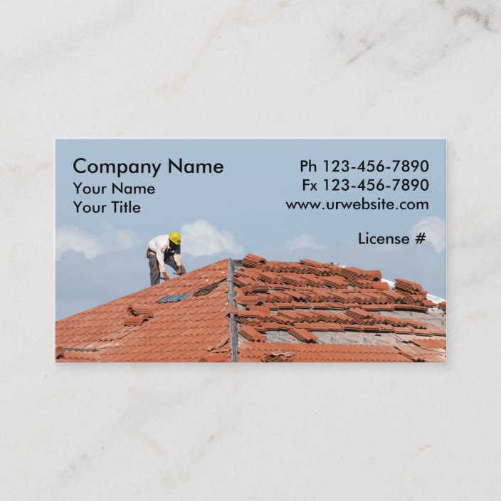 Roofing Business Cards