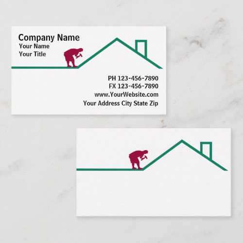 Roofing Business Cards