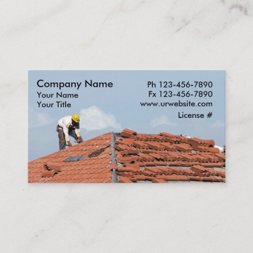 Roofing Business Cards