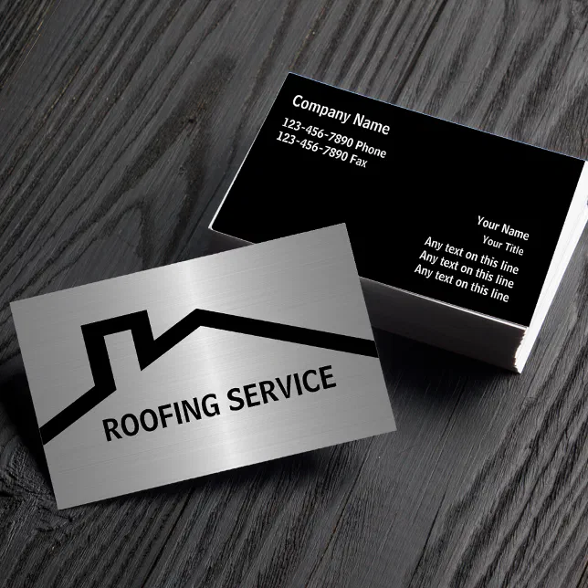 Roofing Business Cards Zazzle