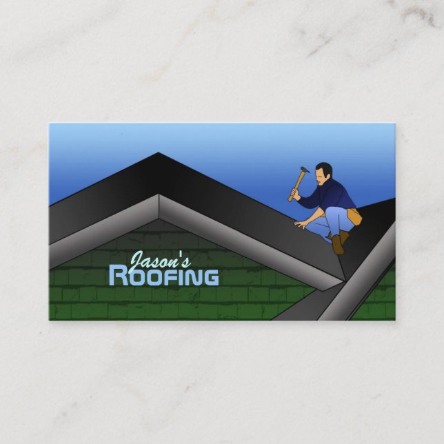 Roofing Business Cards (Front)