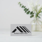 Roofing Company Business Card (Standing Front)