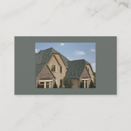 Roofing Company Business Card