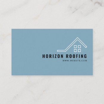 Roofing Company Business Card by olicheldesign at Zazzle