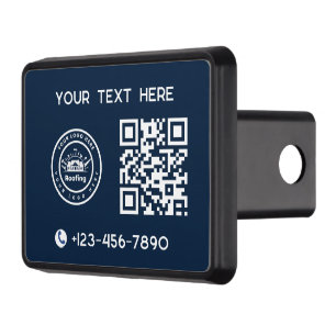 Roofing Company Custom Logo Services Hitch Cover