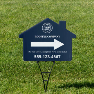 Roofing Company | Custom Logo Services Sign