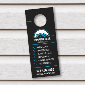 Roofing Door Hanger, Roof Repair Door Hanger