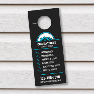Roofing Door Hanger, Roof Repair Door Hanger