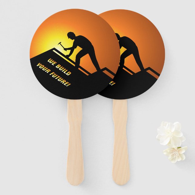 Roofing Hand Fan (Front and Back)