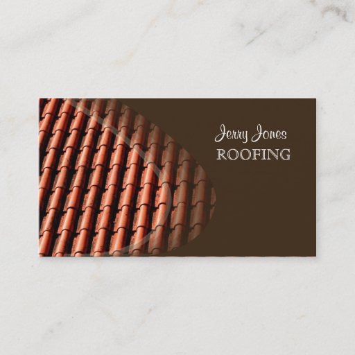 Customizable Roofing, photo business cards