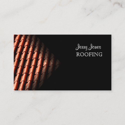 Roofing, photo business cards
