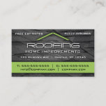 Roofing Professional Business Card at Zazzle