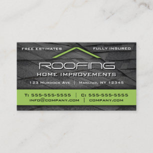 Roofing Professional Business Card