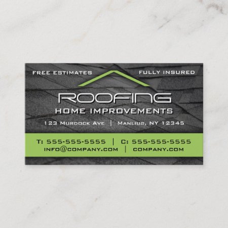 Roofing Professional Business Card