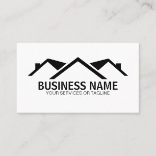 roofing roofer business card