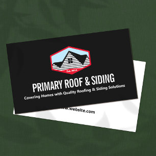 Roofing & Siding Contractor Business Card
