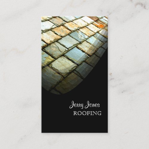 Roofing, photo business cards