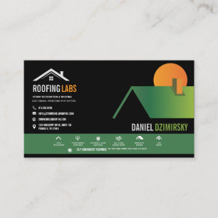 Roofing & Storm Restoration Business Card