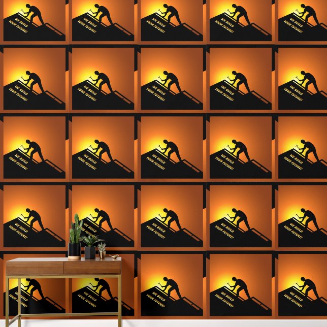 Roofing Work Wallpaper (Hallway)