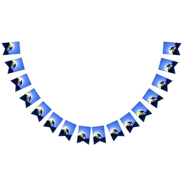 Roofing Worker Bunting Flags (All)