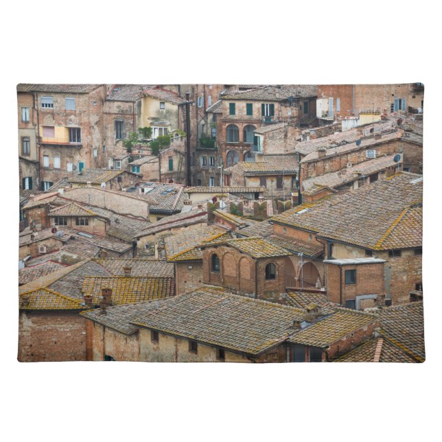 Roofs in Siena placemat (Front)