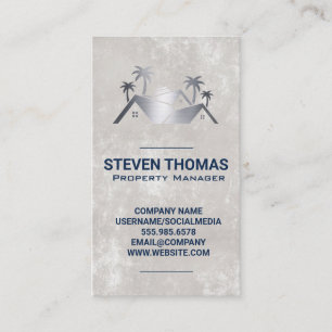 Rooftop and Trees Real Estate Business Card