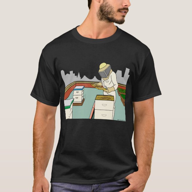 Rooftop Beekeeper - T-shirt (Front)