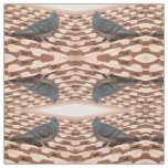 Rooftop Pigeon Patterned Animal Craft Fabric