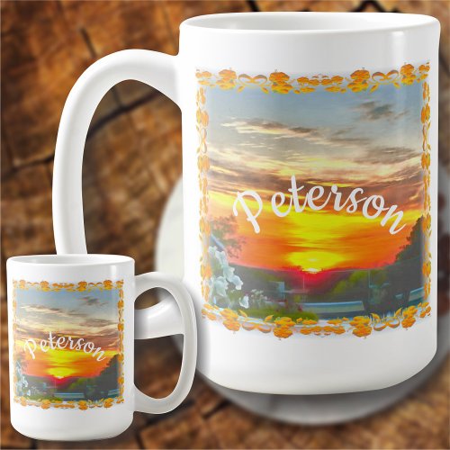 Rooftop Sunset 2295 Coffee Mug