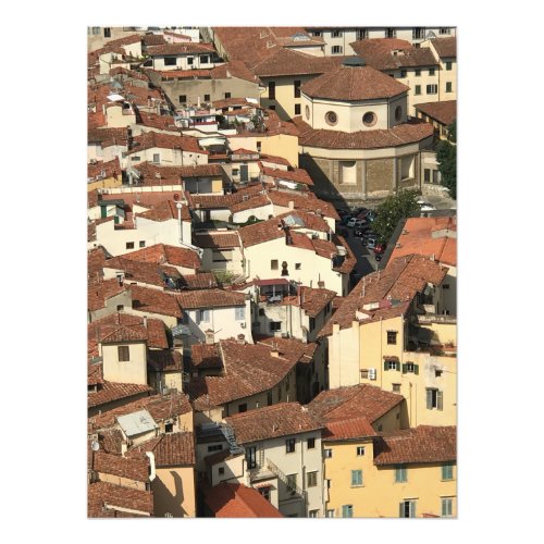 Rooftops in Florence Italy Photo Print