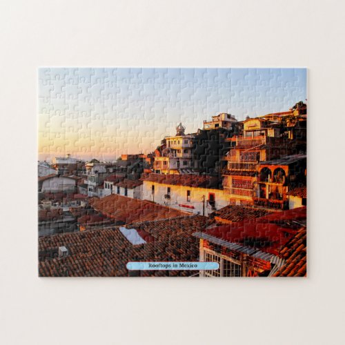 Rooftops in Mexico Jigsaw Puzzle