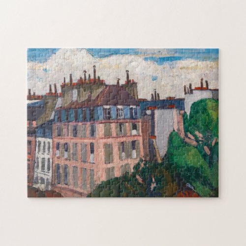 Rooftops Paris  Henry Lyman Saen Jigsaw Puzzle