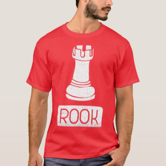 Rook Chess Piece Cool Chess Club Gift 2 T-Shirt