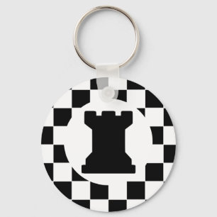Rook Chess Piece - Keychain - Chess Party Favors