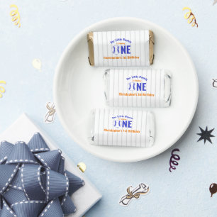 Rookie Baseball 1st Birthday Hershey's Miniatures