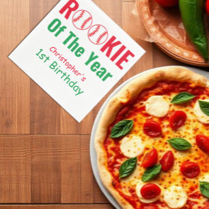 Rookie Baseball 1st Birthday Napkins